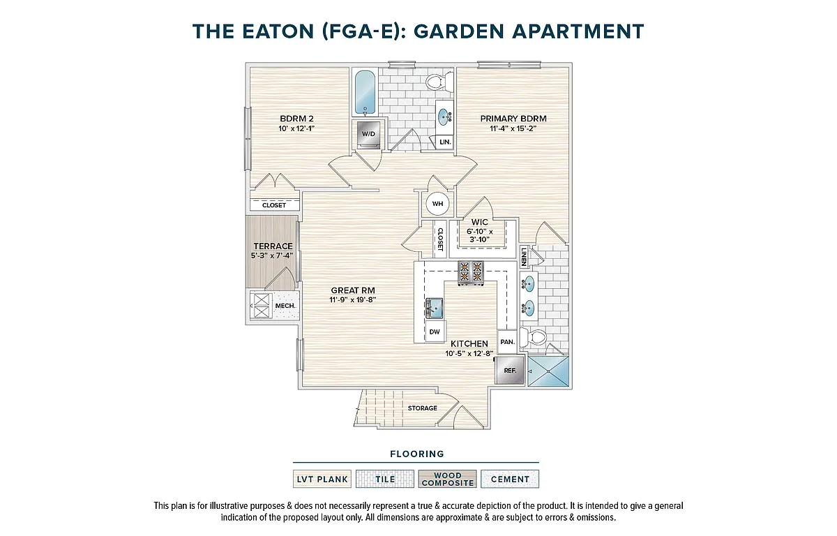 Floor plan The Eaton (FGA-E)