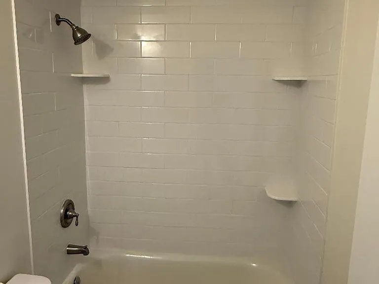 Bathroom (new tiles, shower, faucet).