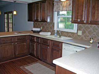 Remodeled kitchen