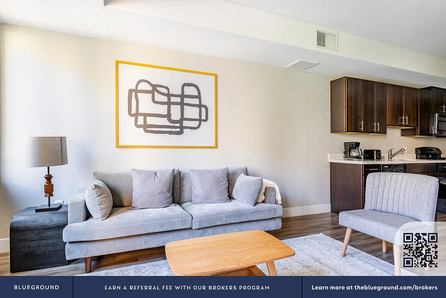 1 bed, 1.0 bath, 693 sqft, $4,400 — Photo 3