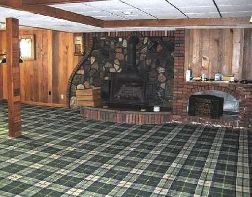 Basement Fireplace