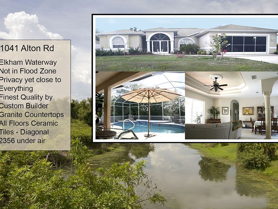 Waterfront - Pt Charlotte, Florida 2353sf under air