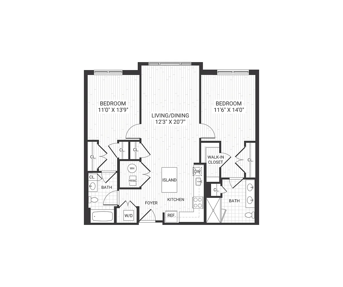 Floor plan B3