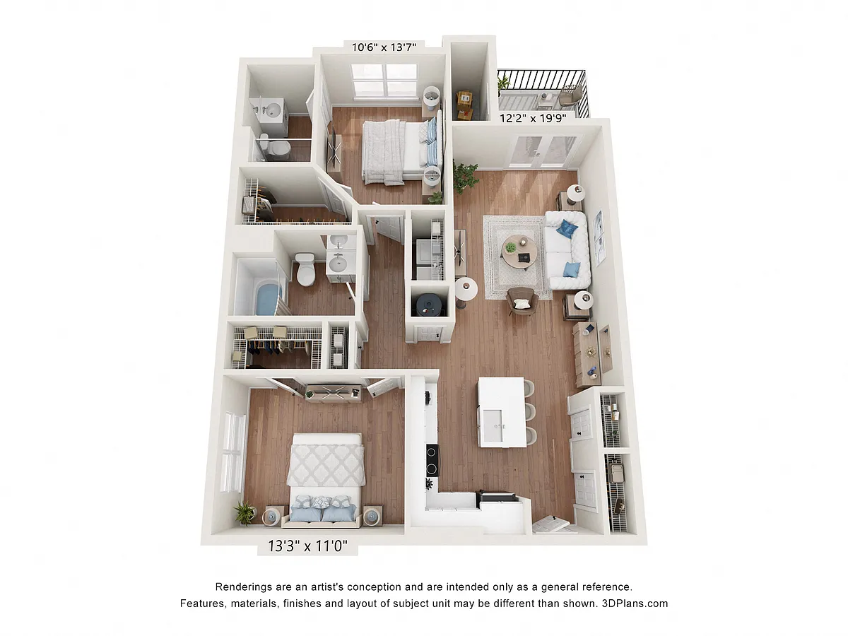 Floor plan B1