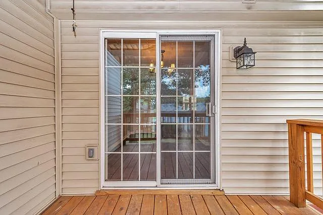 Private patio
