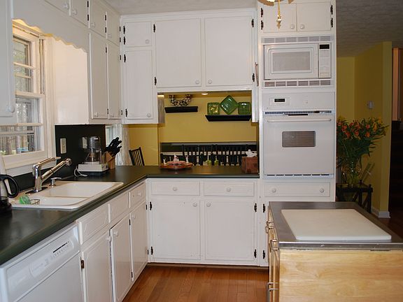 Kitchen view to dining room