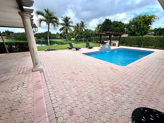 Pool and outside patio