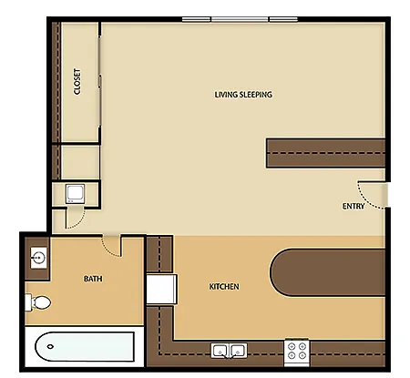 Floor plan Malibu