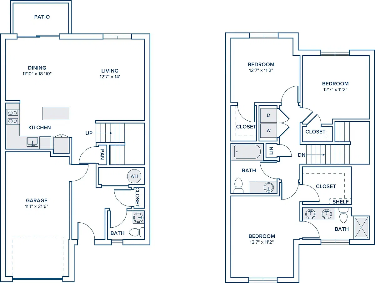 Floor plan TH2