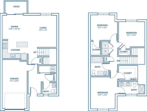 Floor plan TH2