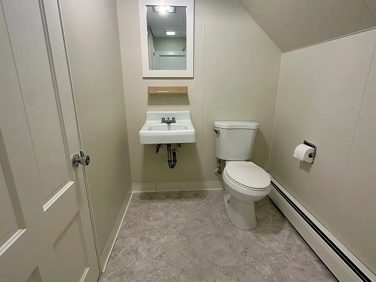 Third floor bath (top of staircase)
