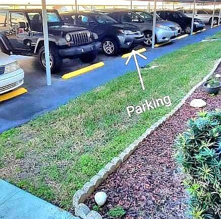 Parking at Back Entrance