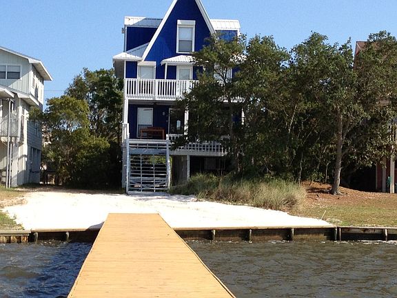 Back view from pier