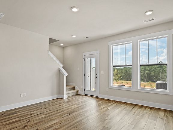 Family Room Churchill Floorplan, Trailside at Drayton Mills. Spartanburg, SC