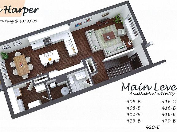 3rd image of 416 N Cass Ave #5
