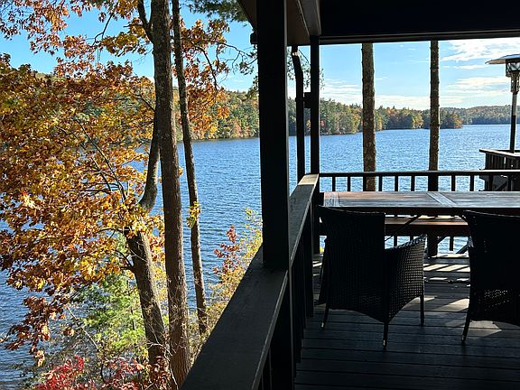 Fall Views on Covered Porch