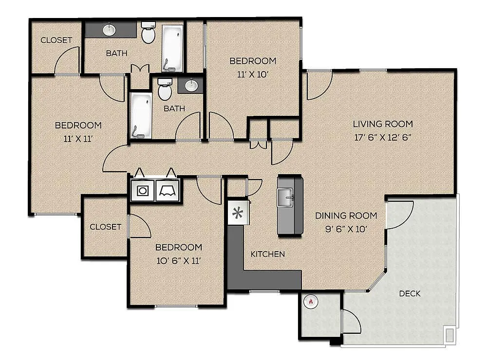 Floor plan 3X2