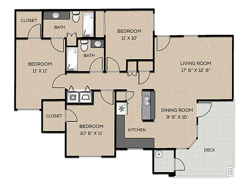Floor plan 3X2