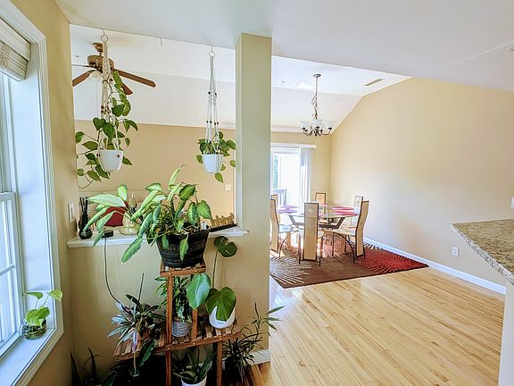 Step into the living and dining area