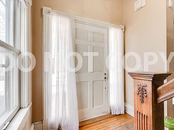 Front door interior