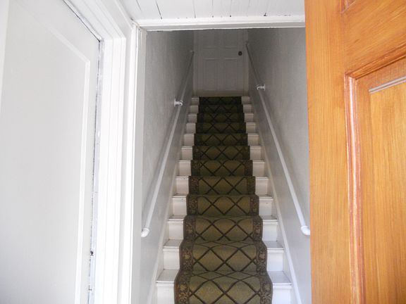 Stair entry to unit