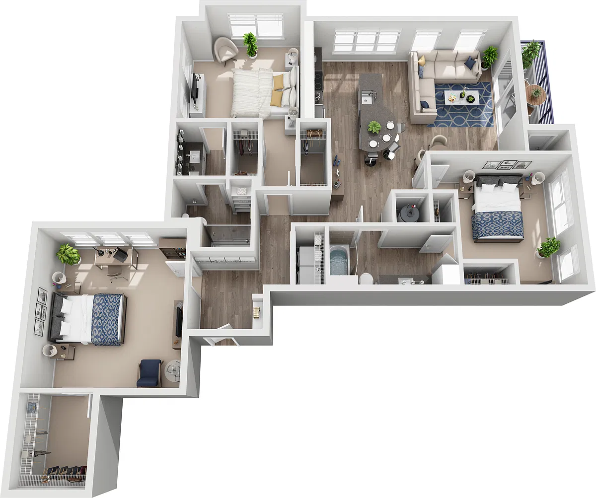 Floor plan C1