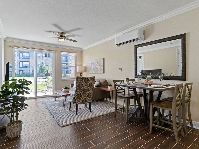 Private patio or balcony with every home