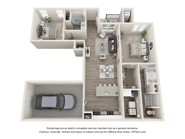 Floor plan Villanova Renovated