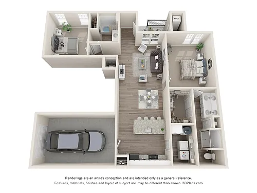Floor plan Villanova Renovated