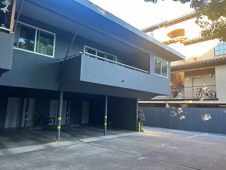 Unit from back of building