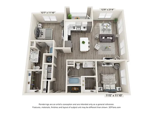 Floor plan Dewees
