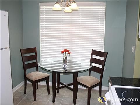 Breakfast nook in kitchen