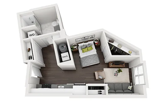 Floor plan B-A2