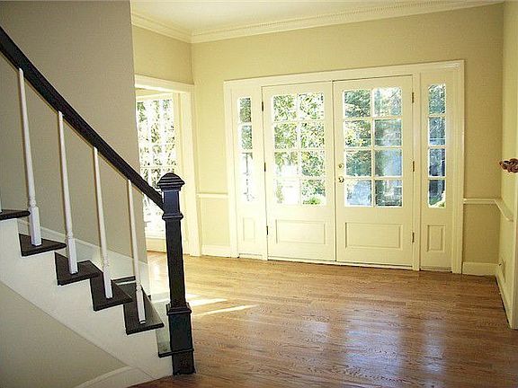 Notice all the light that comes in the glass door and side windows