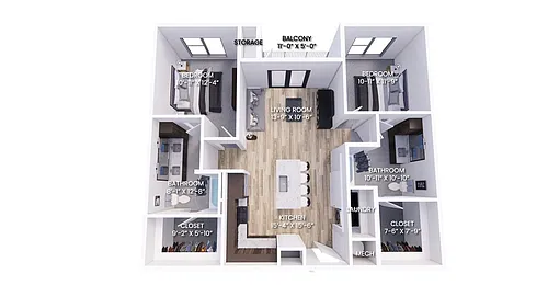 Floor plan B2