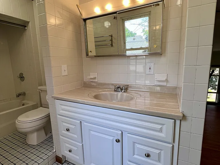 Upstairs master bathroom