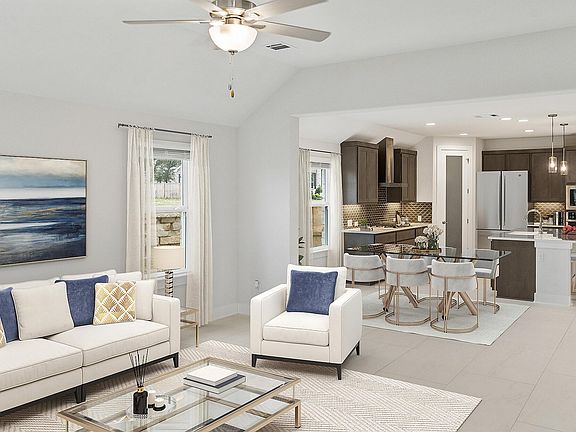 Living Dining Kitchen