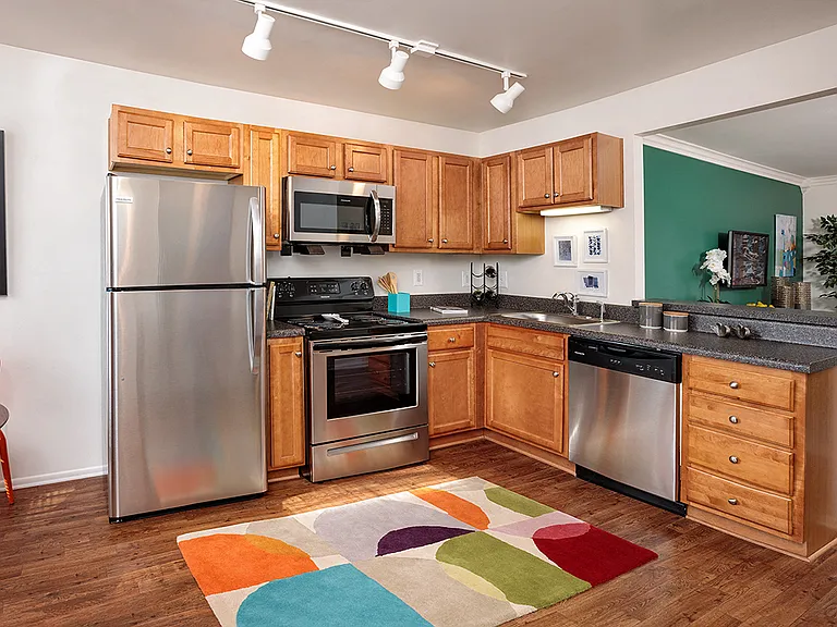 Hickory Model Kitchen