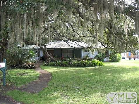 Home sweet home! From the street view onto property!
