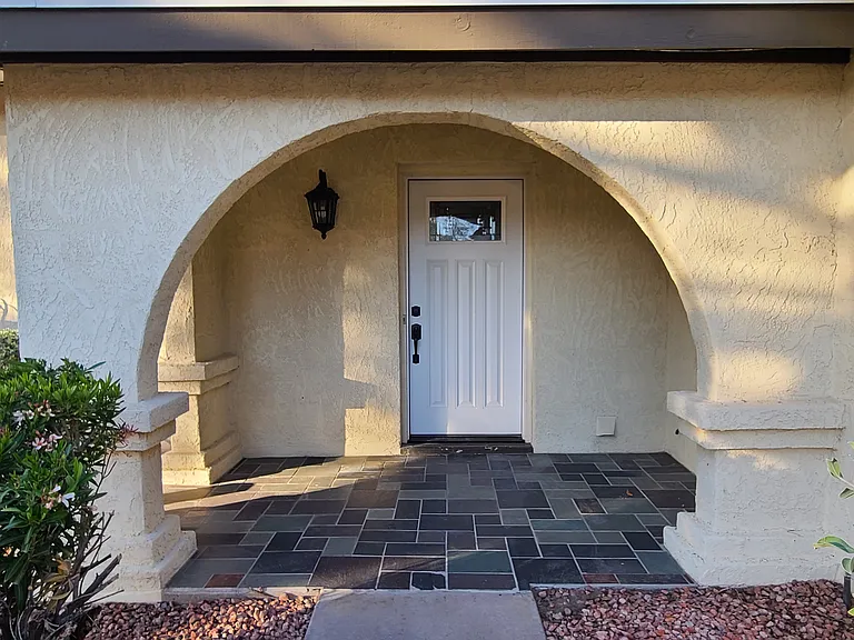 Front entrance