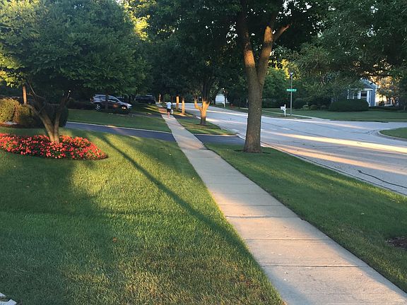 Front sidewalk