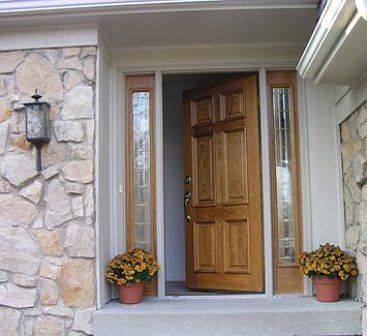 Front Door with Sidelights