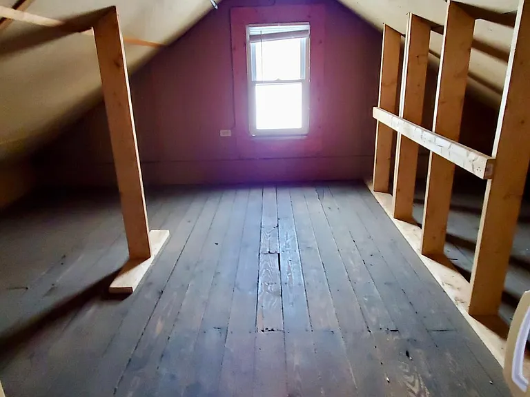 Upstairs Attic for Storage