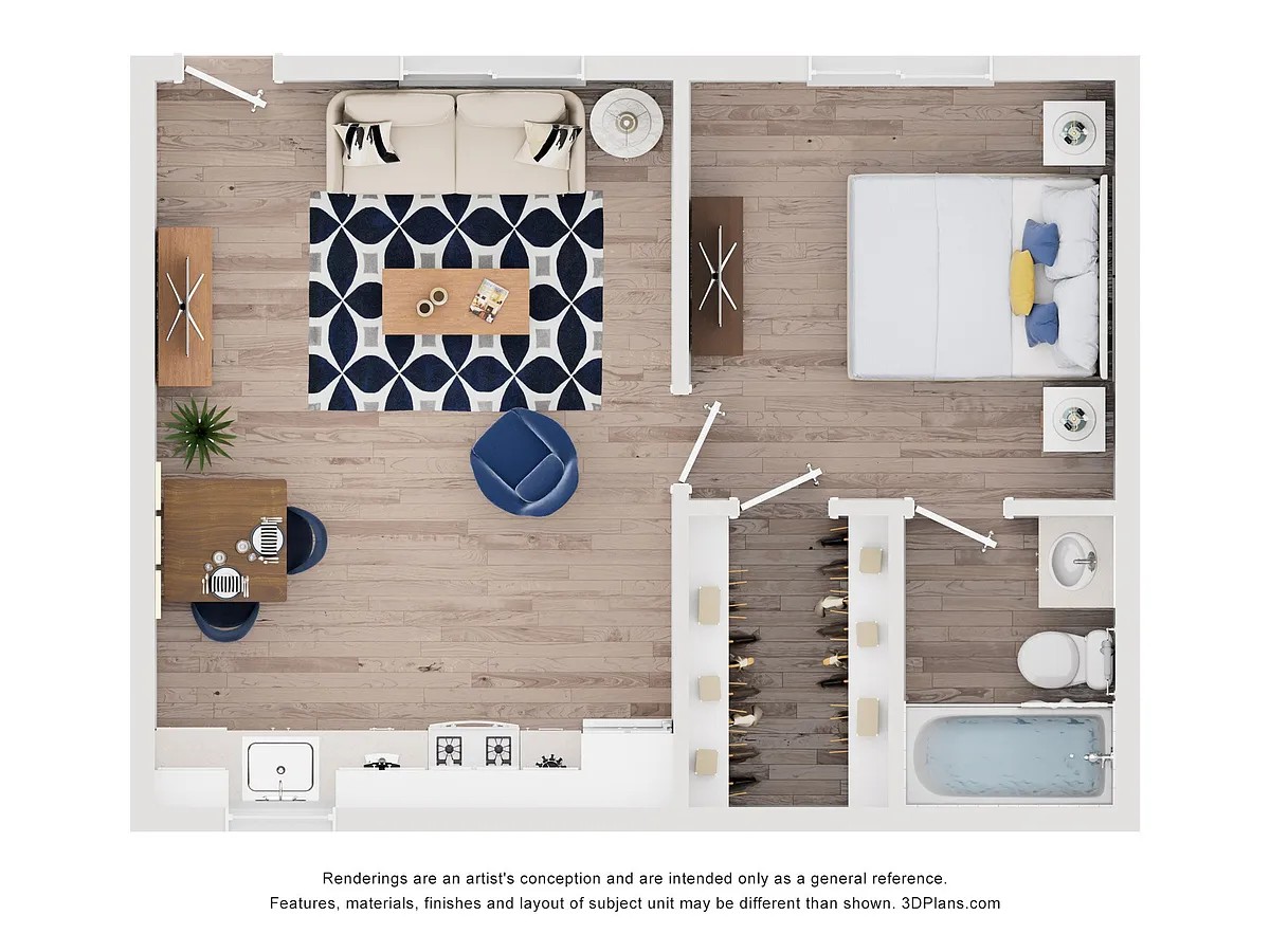 Floor plan Sophie A1