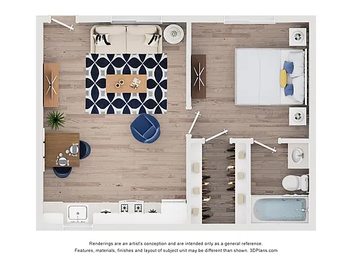 Floor plan Sophie A1