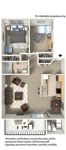 Floor plan The Driftwood