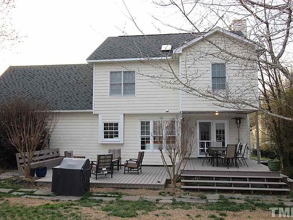 Covered back porch and additional decking