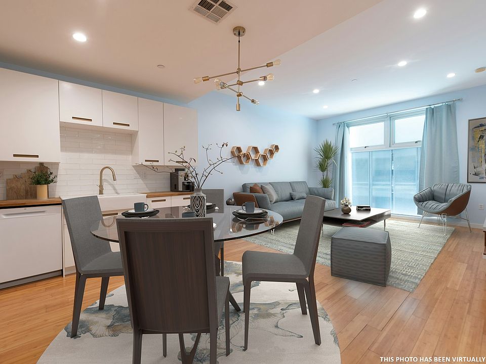 Living Room/Kitchen/Dining (virtually staged)