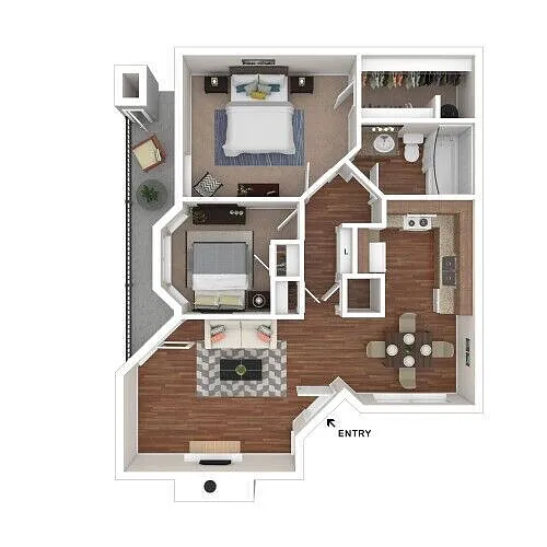 Floor plan C