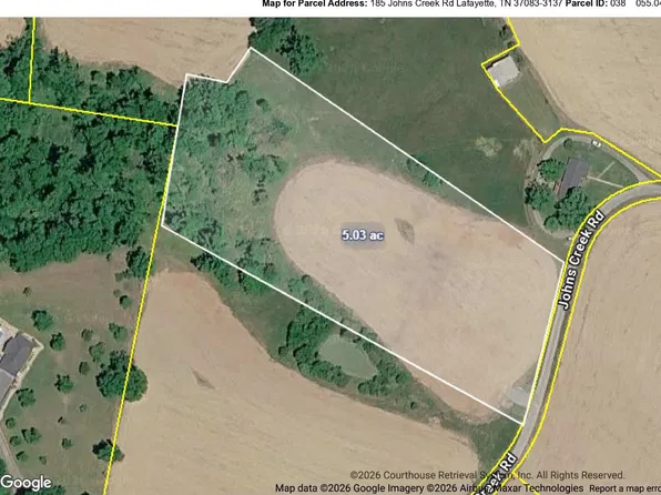 0 Johns Creek Rd, Lafayette, TN 37083
